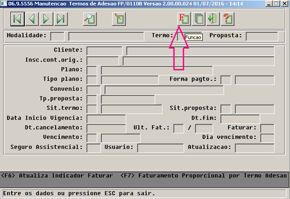 Sa De Planos Linha Datasul Finan As Hfp Reajuste Parametrizar