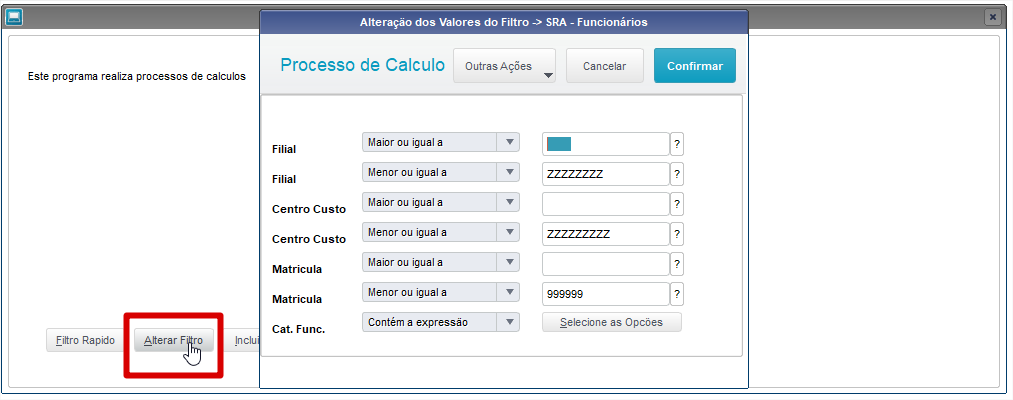 Rh Linha Protheus Gpe Como Realizar Filtro Em C Lculo Gpem The Best