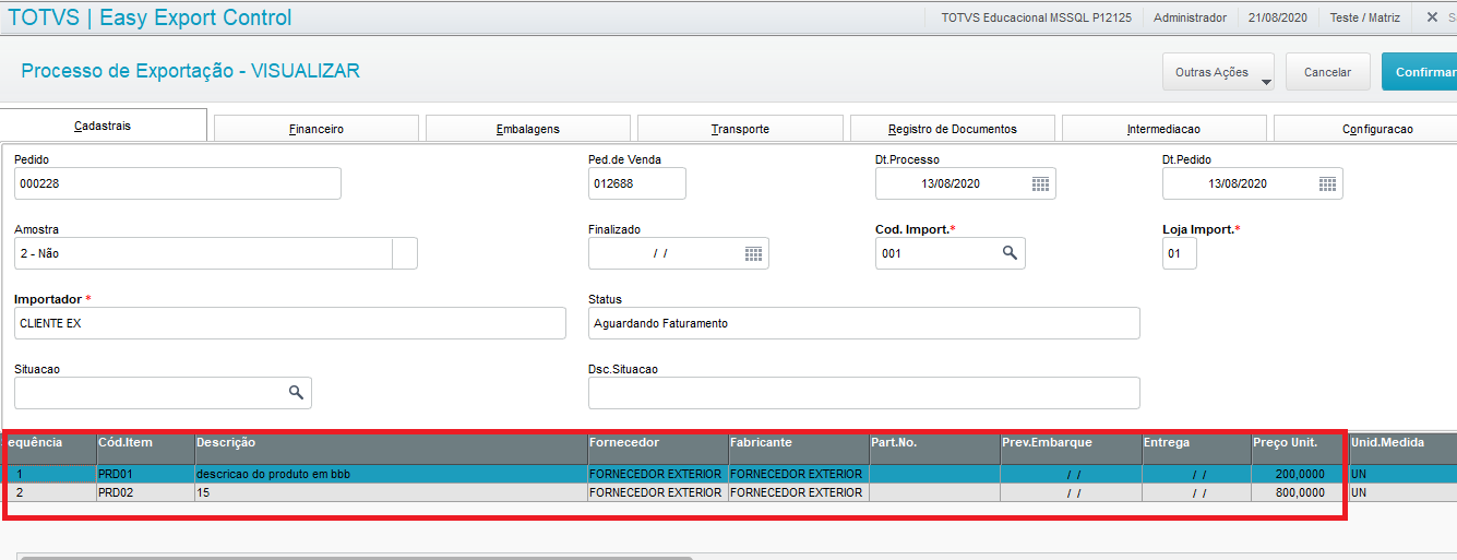 Cross Segmento - Backoffice (Linha Protheus) - SIGAEST - Como realizar a  Operação Triangular no papel de Industrializador ? – Central de Atendimento  TOTVS