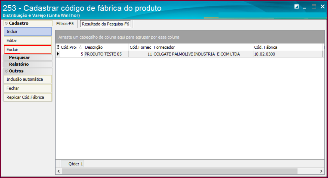 Wint Como Excluir Um Produto Cadastrado Na Rotina Central De