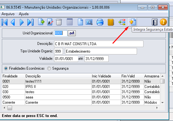 Cross Segmentos - Linha Datasul - MCC - Parametrização e