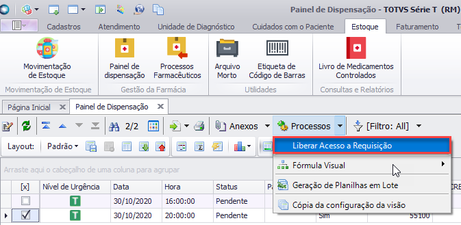 RM - SAU - Script Executor não abre – Central de Atendimento TOTVS