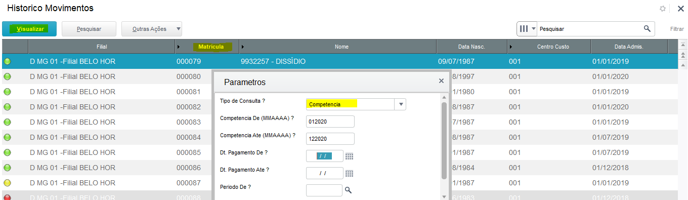 Rh Linha Protheus Gpe Como Verificar Valores Que Estão Nos Acumulados Tabela Srd Via 8452