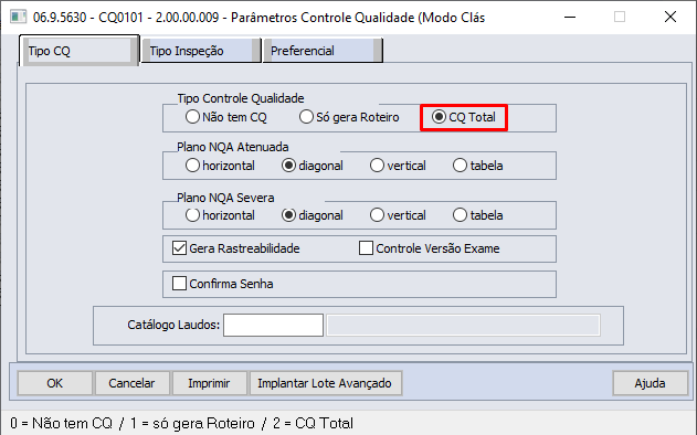 Cross Segmentos - Linha Datasul - MCC - Parametrização e