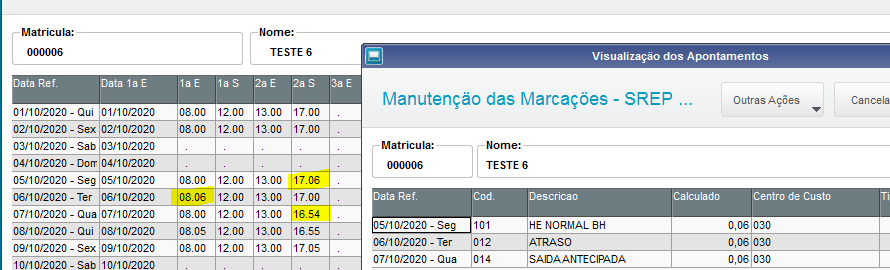 Rh Linha Protheus Pon Como Configurar A Toler Ncia Para Hora Extra Atraso E Sa Da