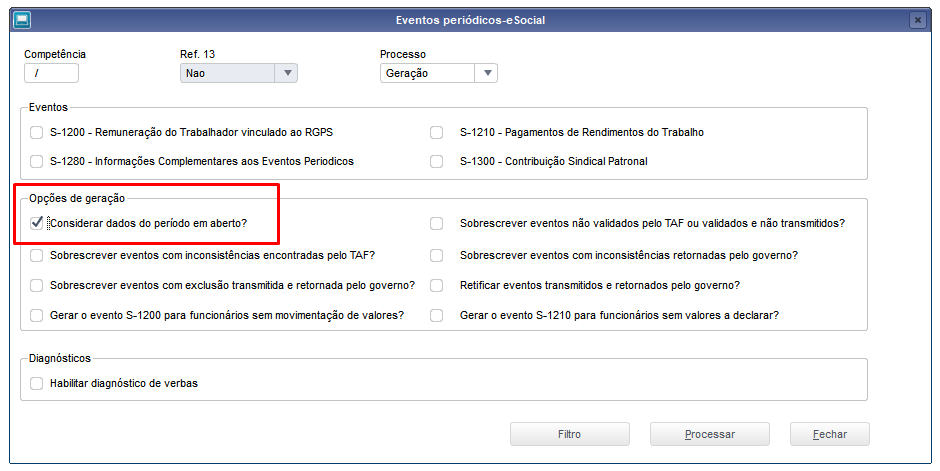 Rh Linha Protheus Gpe Esocial S 1200 O Que Deve Ser Verificado Quando Não é Realizado 0585