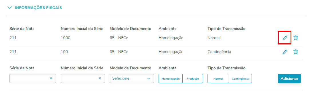 Hospitalidade TOTVS Hospitalidade PDV THExPDV Como alterar série