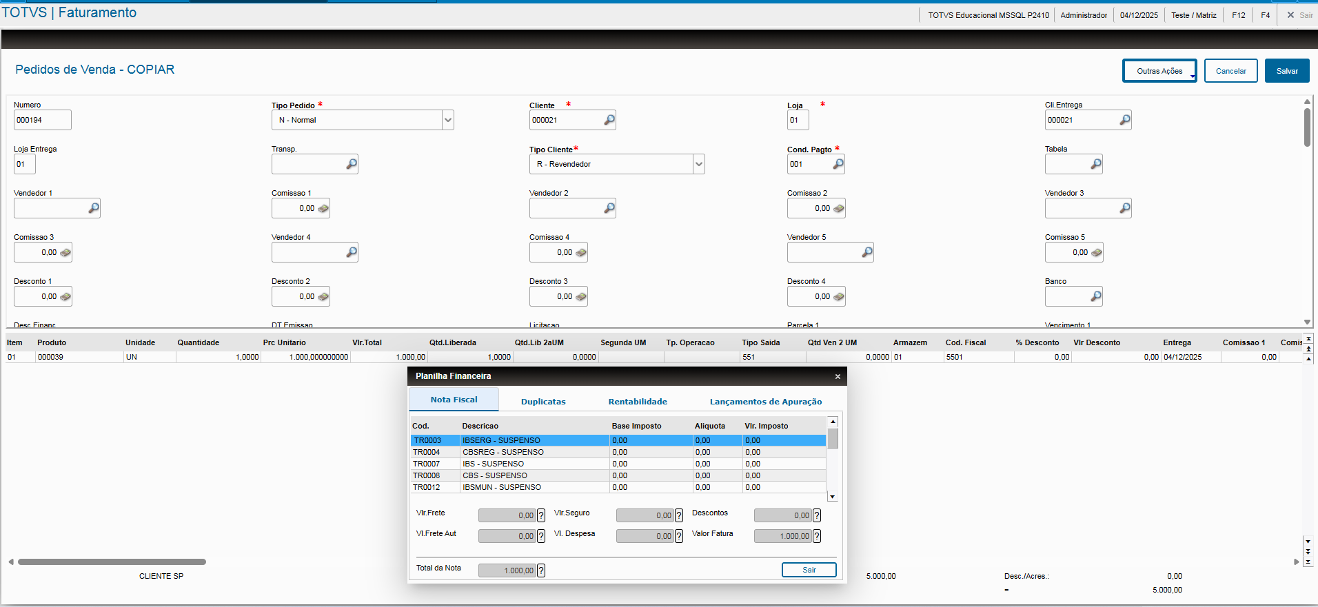 Cross Segmento - TOTVS Backoffice (Linha Protheus) - FIS - Como ...