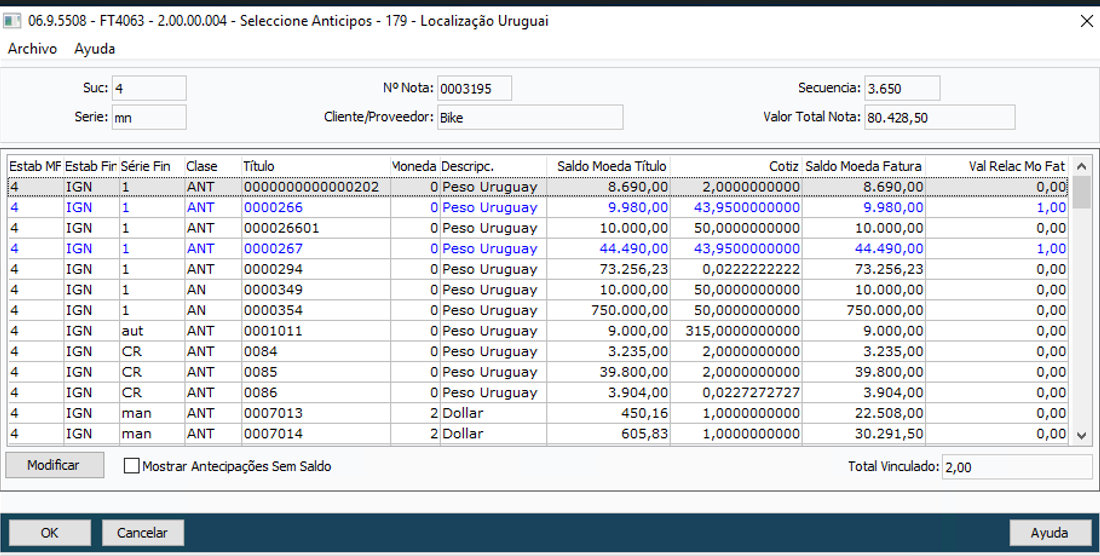 Cross Segmentos - Linha Datasul - MFT Internacional - vincular ...