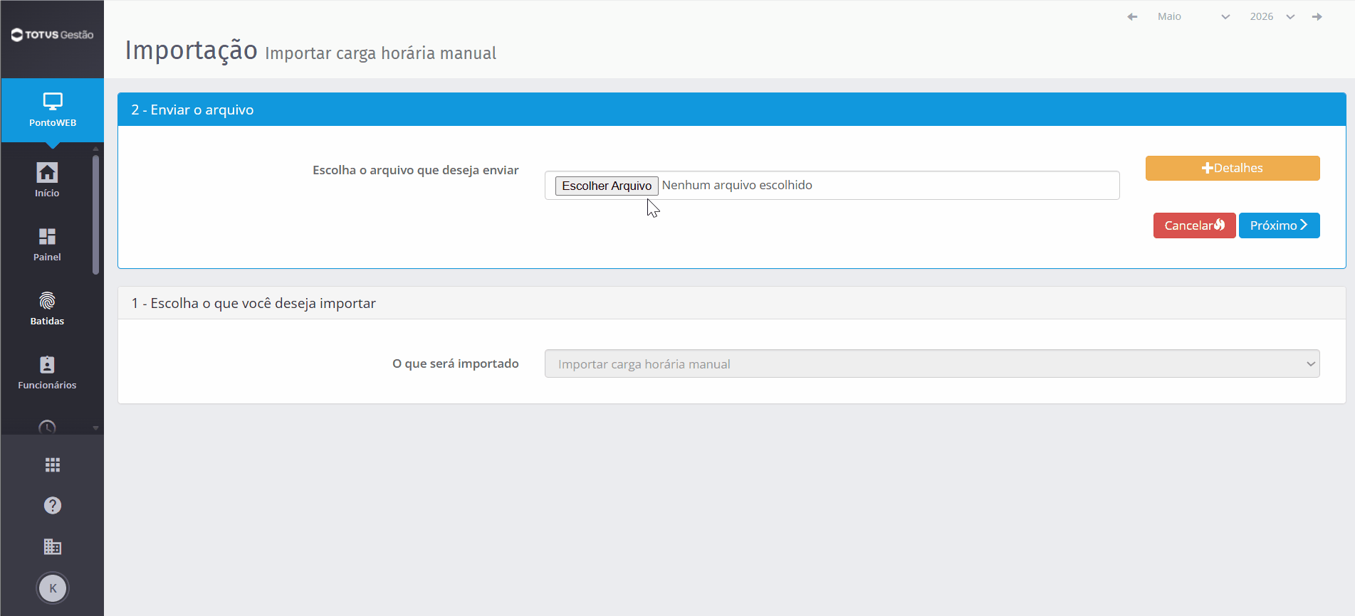Importar arquivo.gif