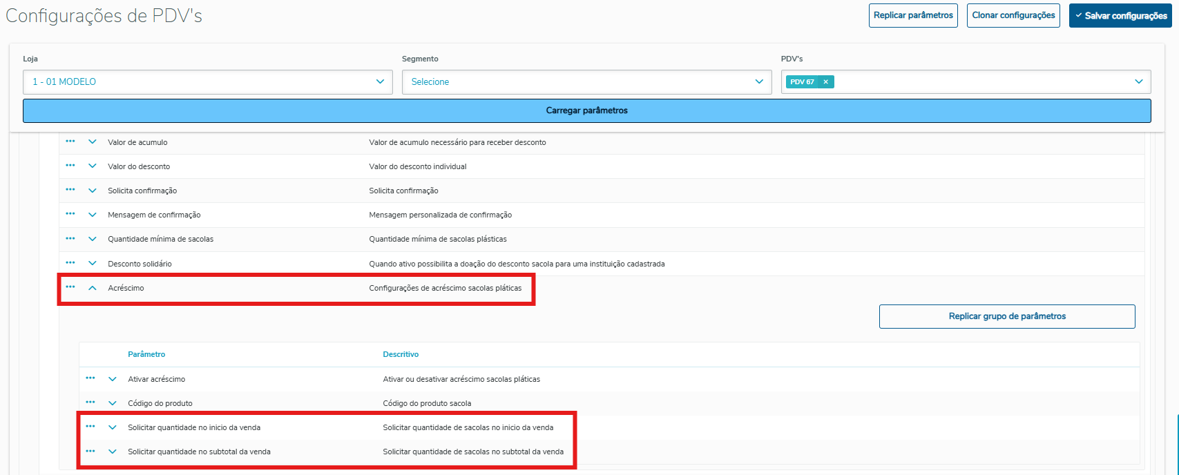 Solicitar quantidade