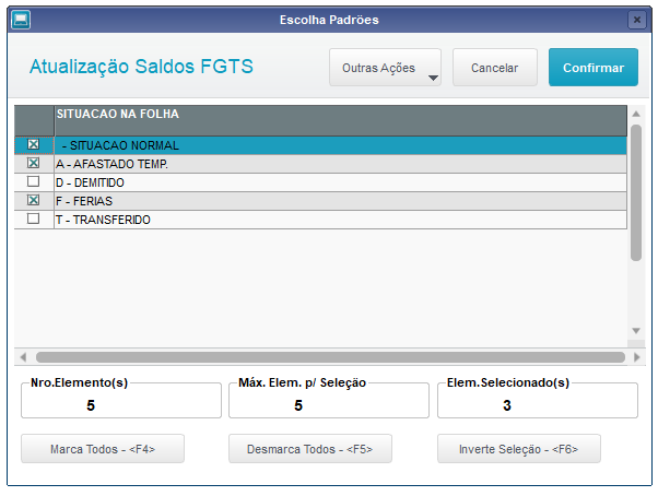 Rh Linha Protheus Gpe Como Não Atualizar O Saldo De Fgts Para 8639