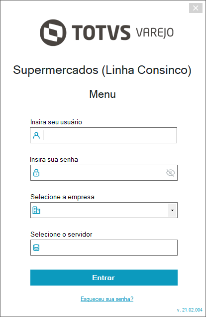 Varejo Supermercado Consinco Menu Como Ajustar O Caminho Dos M Dulos No Menu Central De