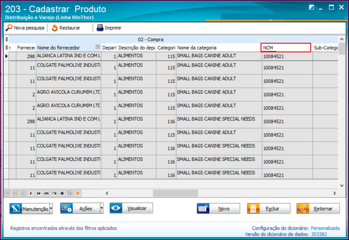 Wint Como Pesquisar Produtos Pelo Ncm Na Rotina Central De