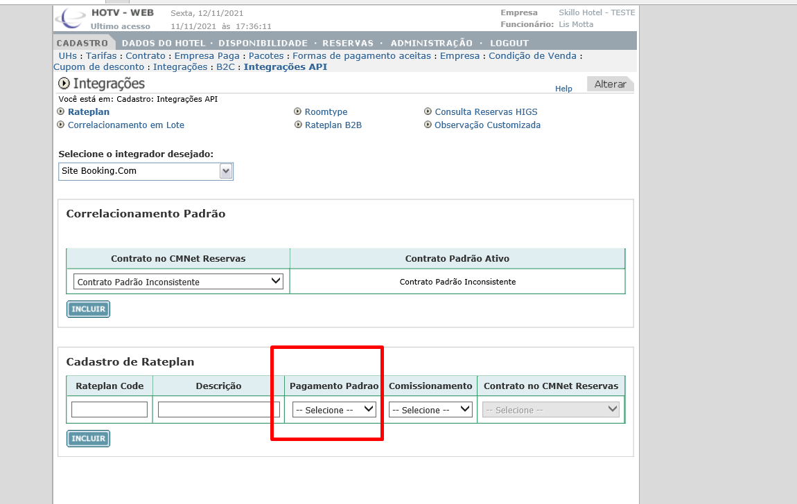 HF - SR - OBRIGATÓRIO FORMA DE PAGAMENTO – Central de Atendimento TOTVS