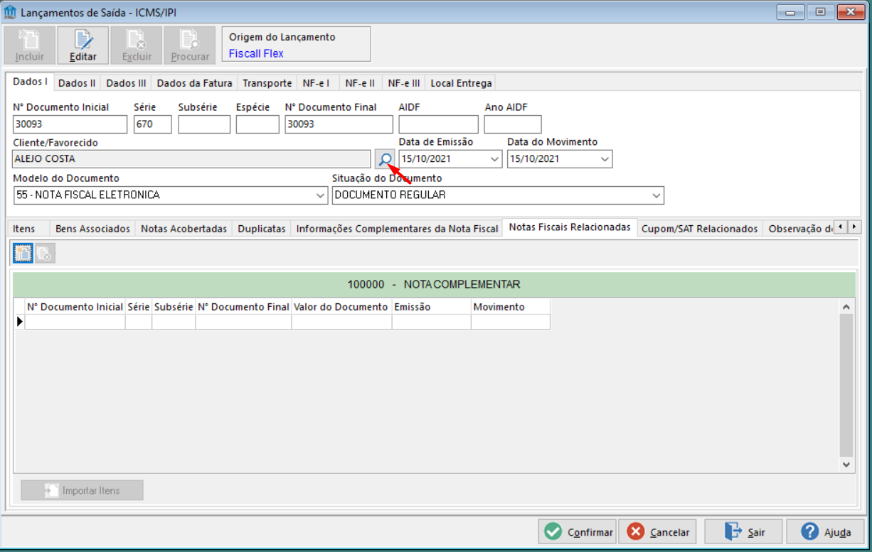 Hospitalidade - TOTVS Backoffice (Linha CMNET) - FF - Rejeição 571: Tipo de  Emissão informado diferente de 3 para contingência SCAN – Central de  Atendimento TOTVS