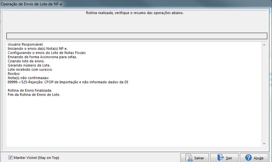 Hospitalidade - TOTVS Backoffice (Linha CMNET) - FF - Rejeição 571: Tipo de  Emissão informado diferente de 3 para contingência SCAN – Central de  Atendimento TOTVS