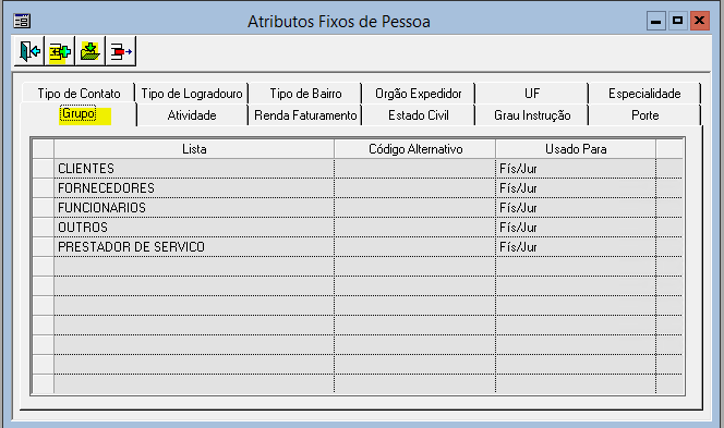 Lista de alterações da atualização para a nova