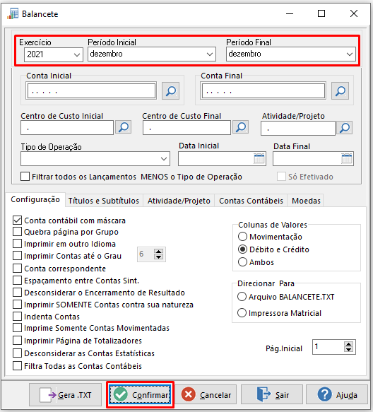 Hospitalidade - TOTVS Backoffice (Linha CMNET) - Contab - Como Emitir ...