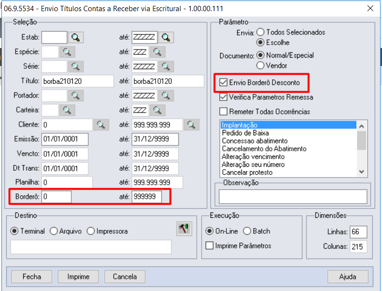 Cross Segmentos Linha Datasul Acr Como Parametrizar Para O Desconto De Duplicatas 7867