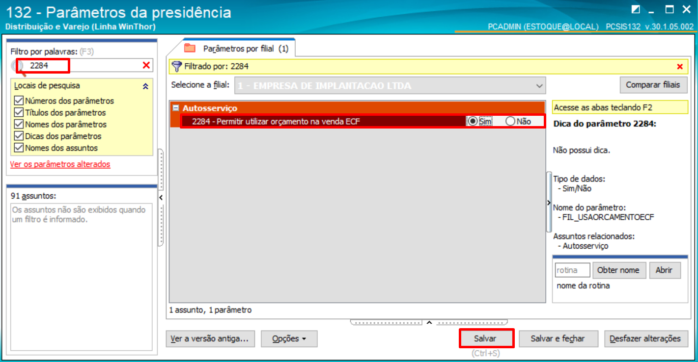 Wint Como Importar Um Or Amento Cadastrado Na Rotina Para Ser