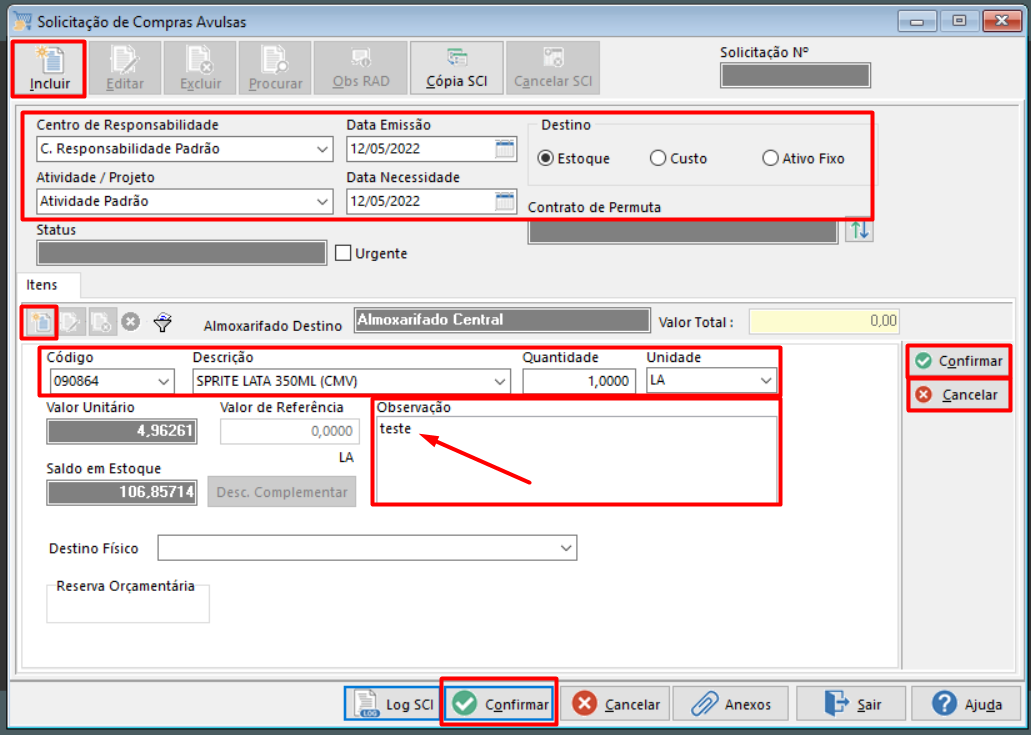 Hospitalidade - TOTVS Backoffice (Linha CMNET) - FF - Rejeição 571: Tipo de  Emissão informado diferente de 3 para contingência SCAN – Central de  Atendimento TOTVS