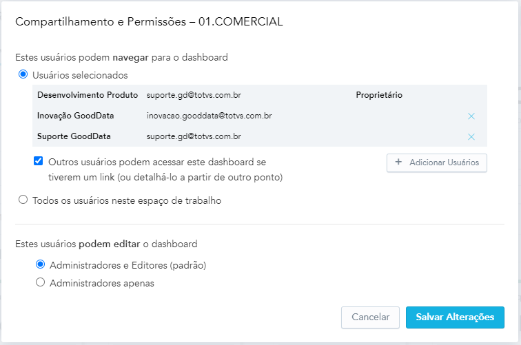 Cross Segmento - TOTVS Backoffice Linha Protheus - BI - Como Dar Acesso ...