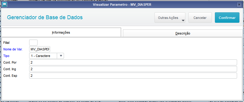 Rh Linha Protheus Gpe Como Configurar O Par Metro Mv Diasper Para