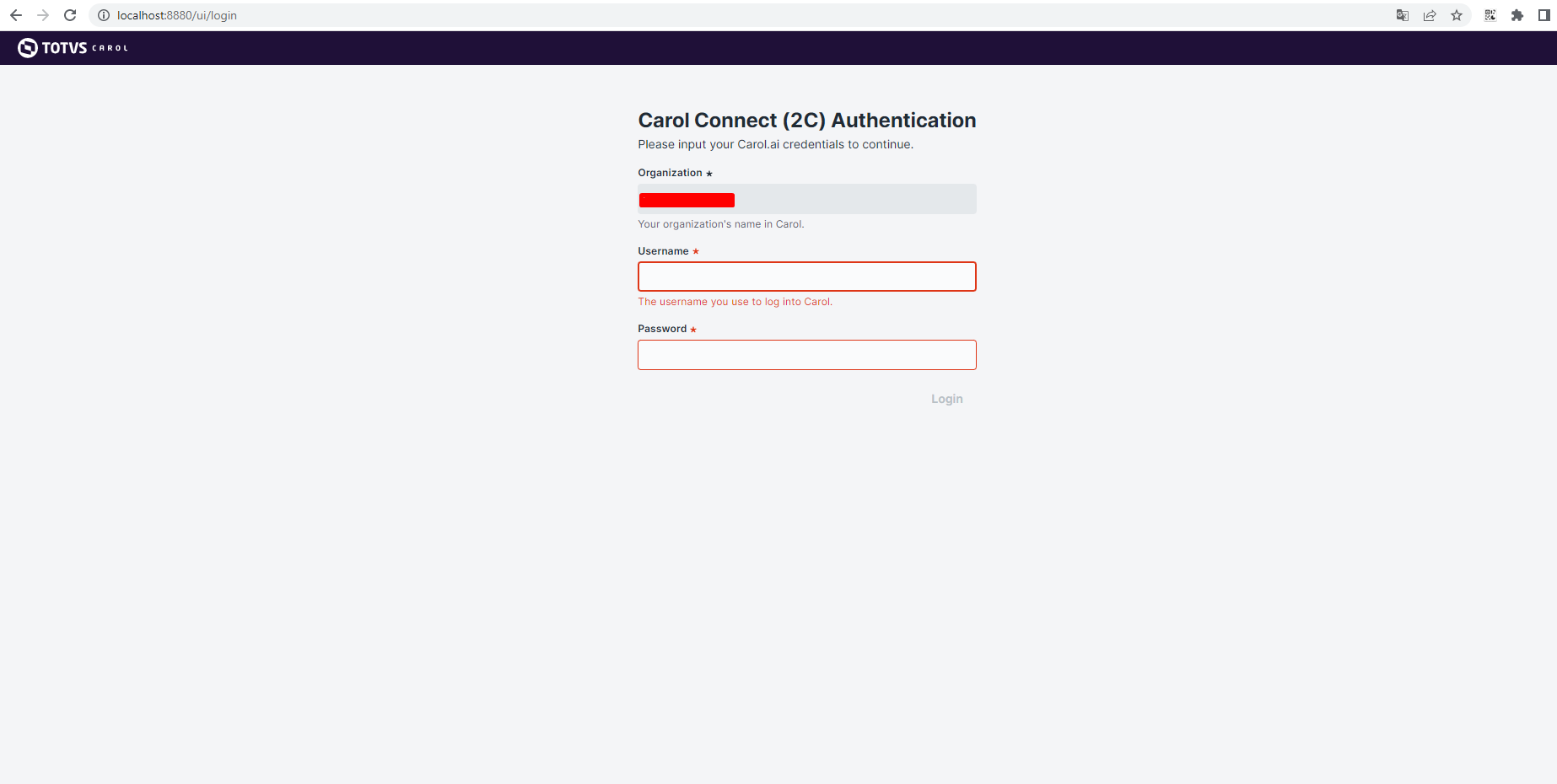 TOTVS CAROL - Carol Connect (2C) - Como verificar se há atualização do ...
