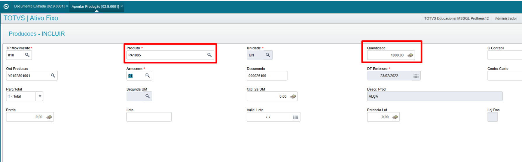 Cross Segmento - Backoffice (Linha Protheus) - SIGAEST - Como realizar a  Operação Triangular no papel de Industrializador ? – Central de Atendimento  TOTVS